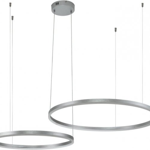 Подвесной светодиодный светильник Indigo Galass 14001/2P Silver V000012L