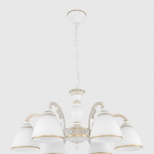 Подвесная люстра AM340837 340837/6 WT+G Подвесная люстра AM340837 340837/6 WT+G