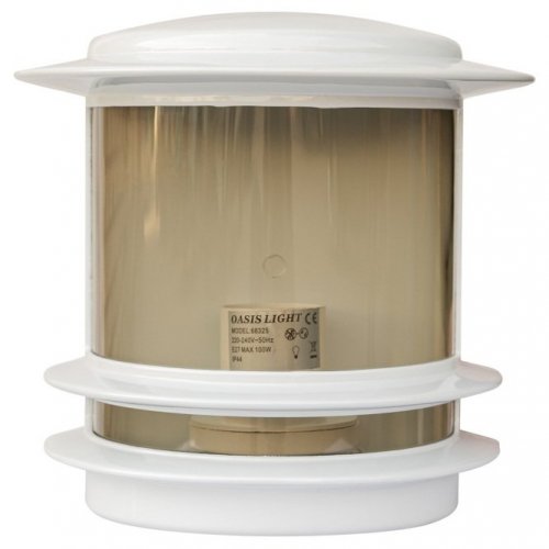 Настенный фонарь Oasis Light уличный TOKIO 68325 W opal