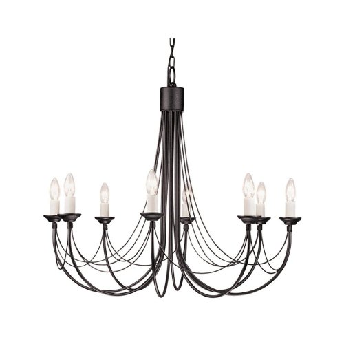 Подвесная люстра Carisbrooke CB8-BLACK Подвесная люстра Carisbrooke CB8-BLACK