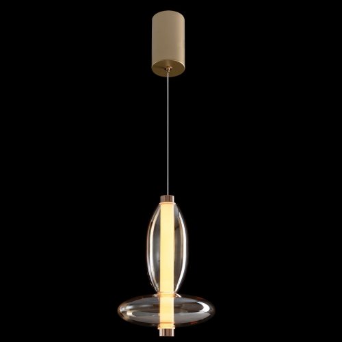 Подвесной светодиодный светильник Crystal Lux Quasar SP7W Led Amber Подвесной светодиодный светильник Crystal Lux Quasar SP7W Led Amber