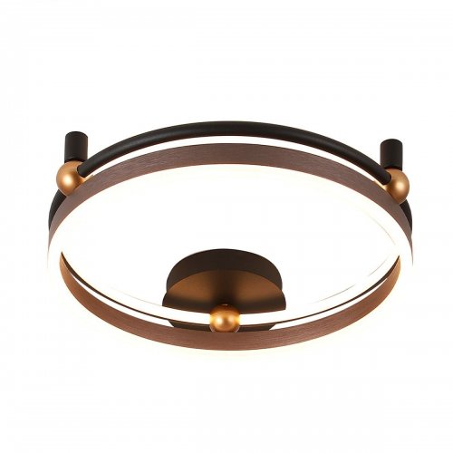 Потолочный светодиодный светильник Crystal Lux Fernando PL48W Led Coffee/Black