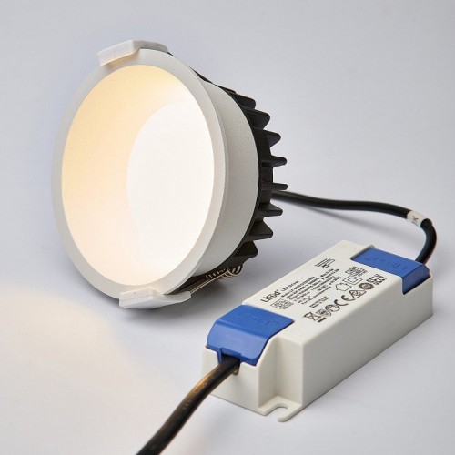 Встраиваемый светодиодный светильник Italline IT08-8013 black 3000K