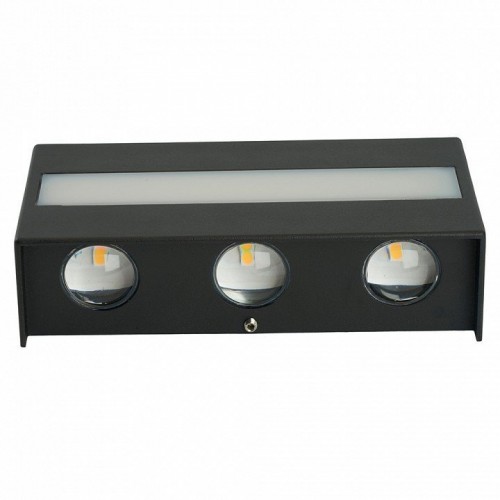 Светильник уличный светодиодный Feron DH902, 12W, 950Lm, 4000K, черный Светильник уличный светодиодный Feron DH902, 12W, 950Lm, 4000K, черный