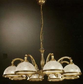 Подвесная люстра Reccagni Angelo 3830 L 3830/8 Подвесная люстра Reccagni Angelo 3830 L 3830/8