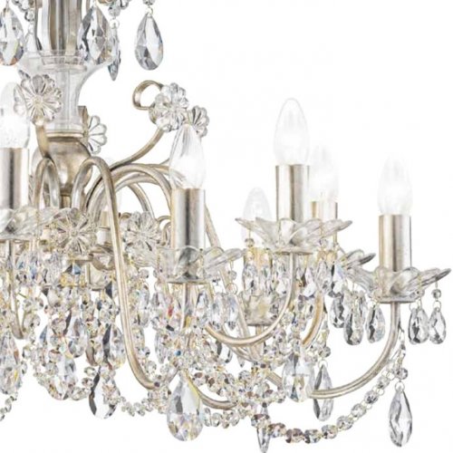 Подвесная люстра MM Lampadari Rugiada 6957/8 01 V1351 Подвесная люстра MM Lampadari Rugiada 6957/8 01 V1351