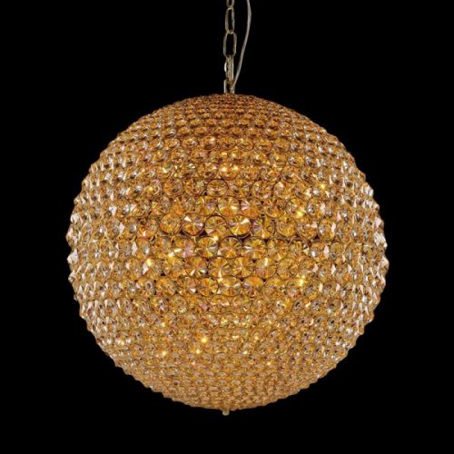 Подвесной светильник Illuminati Corso MD103204-9A gold/amber