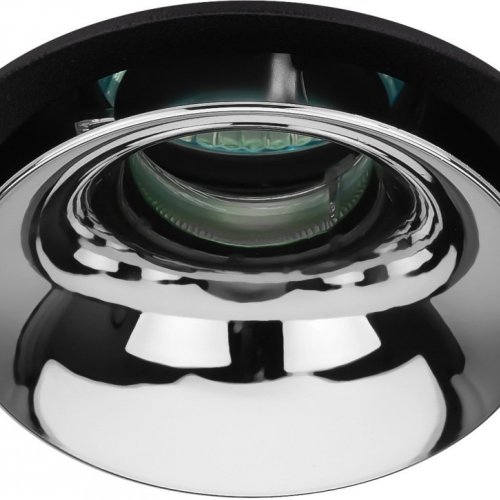 Точечный светильник ЭРА KL103 BK/CH