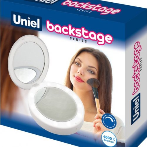 Зеркало с подсветкой Uniel ULK-F70 2AAA WHITE Зеркало с подсветкой Uniel ULK-F70 2AAA WHITE