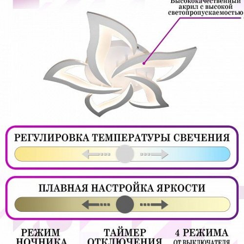 Потолочная люстра Natali Kovaltseva Smart Home LED LAMPS 81212 Потолочная люстра Natali Kovaltseva Smart Home LED LAMPS 81212