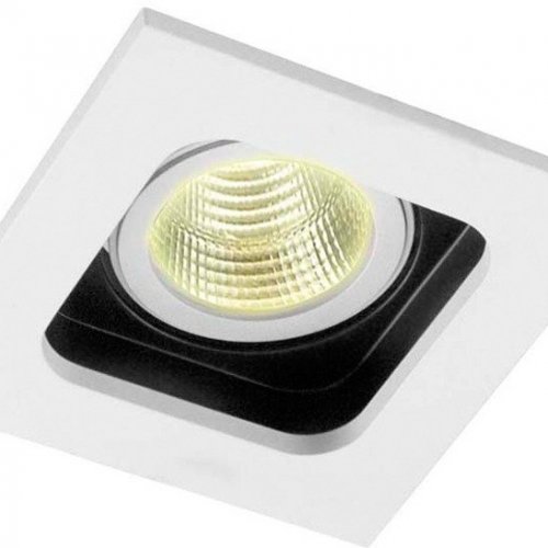 Точечный светильник Holly DL18614/01WW-SQ White/Black