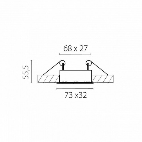Точечный светильник Lightstar Guarda 080146