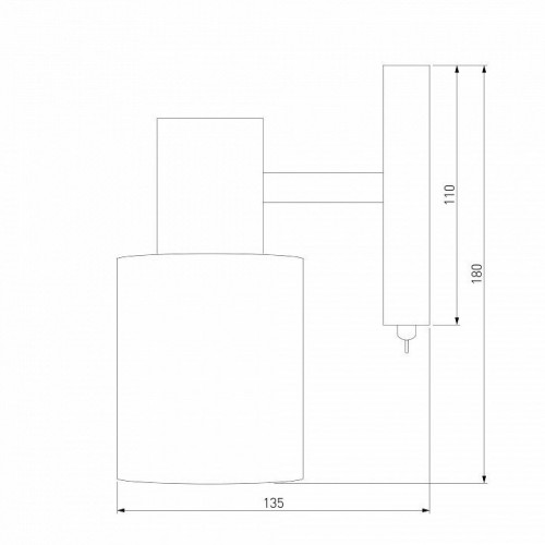 Спот Eurosvet Corso 20089/1 хром Спот Eurosvet Corso 20089/1 хром