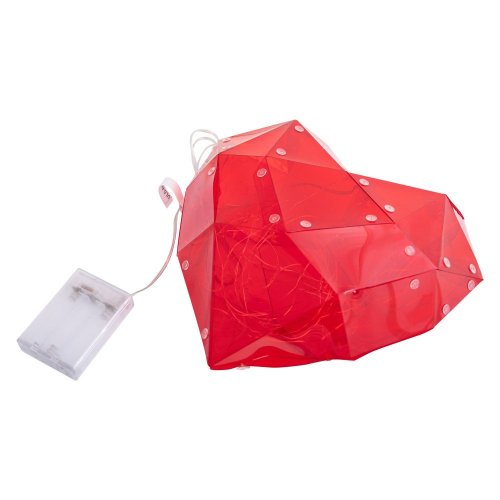 Светильник декоративный Uniel ULD-R511 3АА RED HEART