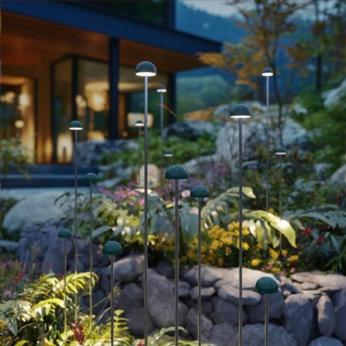 Уличный светильник Odeon Light Nature 7122/4GLB