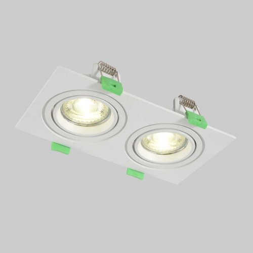 Встраиваемый светильник Crystal Lux CLT 002C2 WH V2 Встраиваемый светильник Crystal Lux CLT 002C2 WH V2