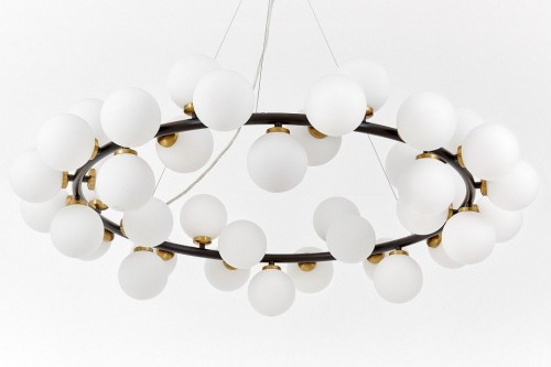 Подвесной светильник Lumina Deco Marsiada LDP 6033-40 BK+MD