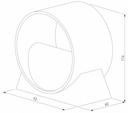 Настенный светодиодный светильник Elektrostandard Coneto Led черный MRL Led 1045 a053073