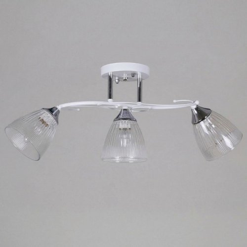 Потолочная люстра Reluce 55560-0.3-03 WH+CR