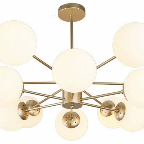 Люстра на штанге Escada ETHEREAL 2110/12P Gold Люстра на штанге Escada ETHEREAL 2110/12P Gold