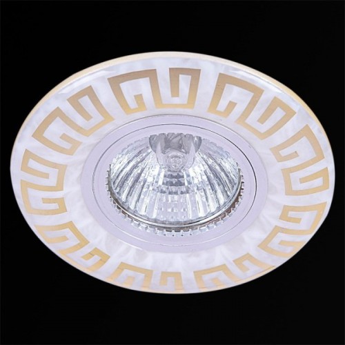 Точечный светильник Reluce 09504-9.0-001MN MR16+LED3W WH/GD