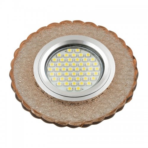 Встраиваемый светильник Fametto Luciole DLS-L140 Gu5.3 Glassy/Tea