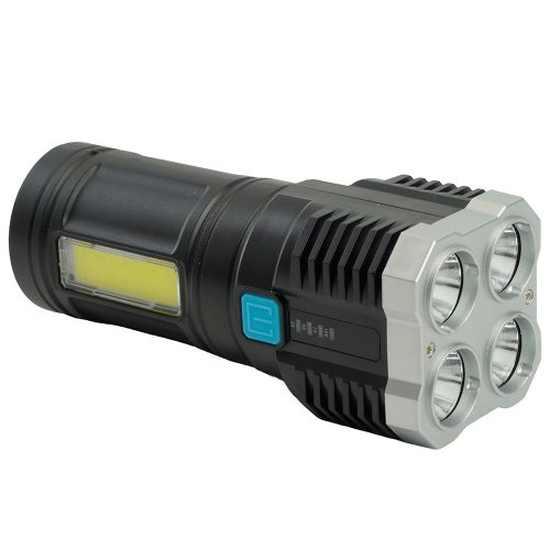 Фонарь ручной Feron TH2409 с аккумулятором USB ZOOM 48789 Фонарь ручной Feron TH2409 с аккумулятором USB ZOOM 48789