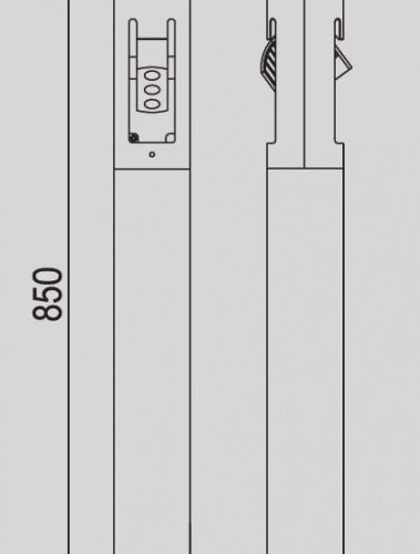 Наземный светильник Oasis Light W6142-1-850
