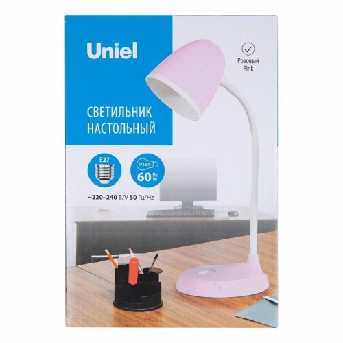 Настольная лампа (UL-00003653) Uniel Standard TLI-228 Pink E27