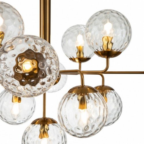 Люстра на штанге Indigo Cocoon 11008/13P Brass