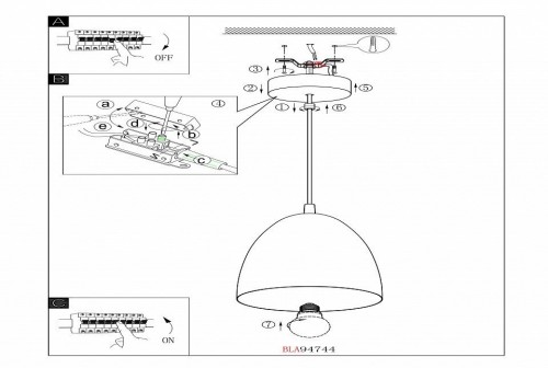 Подвесной светильник Eglo Coretto 2 94744