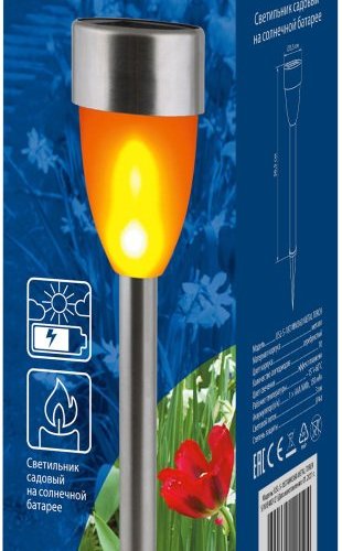 Светильник на солнечных батареях Uniel Special USL-S-187/MM360 Metal Torch UL-00007926