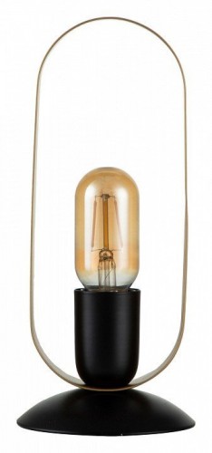 Настольная лампа декоративная Indigo Animo 10007/A/1T Black