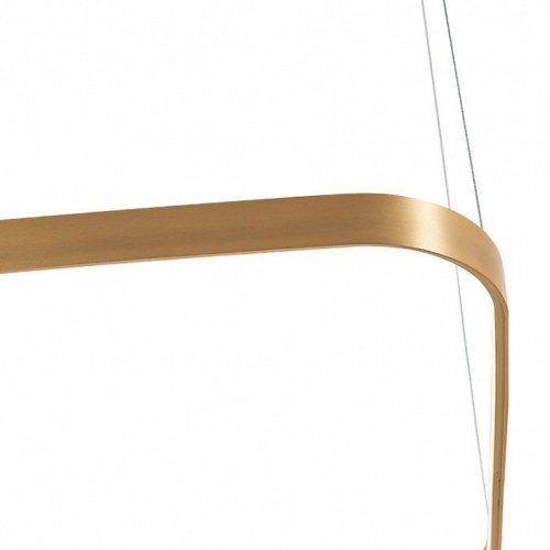 Подвесной светодиодный светильник Italline IT013-6024 gold 3000K