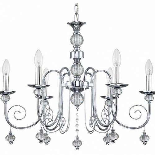 Подвесная люстра Escada Shine 678/6PL Chrome Подвесная люстра Escada Shine 678/6PL Chrome