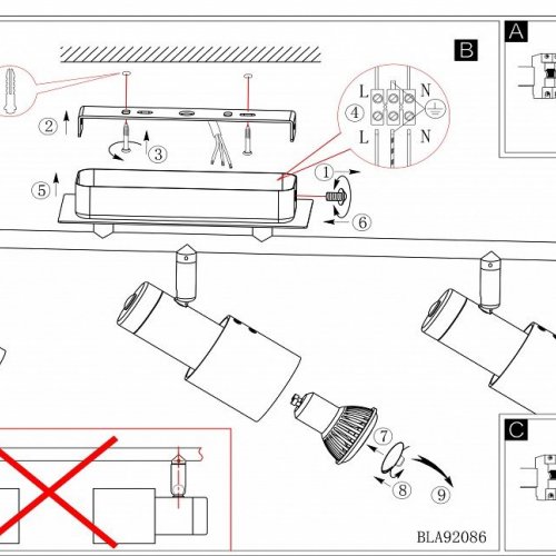 Спот Eglo Davida 92086