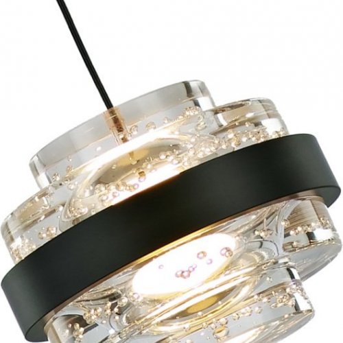 Подвесной светильник DeLight Collection Indiana MD22030002-1A black/clear Подвесной светильник DeLight Collection Indiana MD22030002-1A black/clear