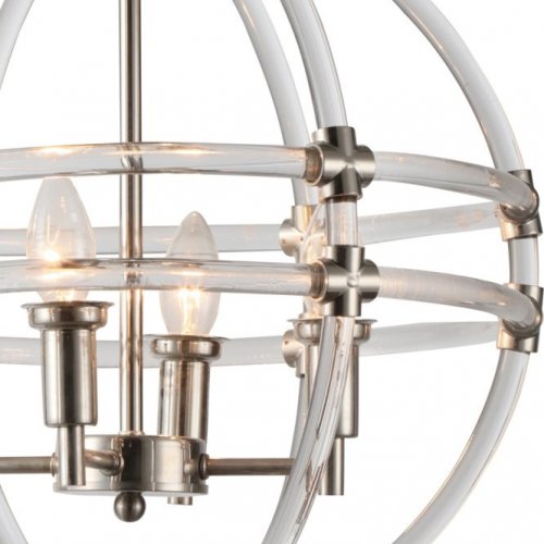 Подвесная люстра DeLight Collection Impero KM0766P-4 nickel