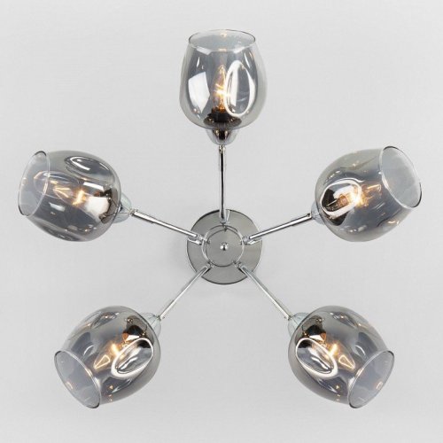 Потолочная люстра Eurosvet Marci 30164/5 хром Потолочная люстра Eurosvet Marci 30164/5 хром