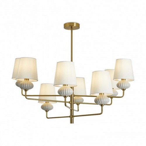 Потолочная люстра Freya Ceramics FR2029PL-08BS Потолочная люстра Freya Ceramics FR2029PL-08BS