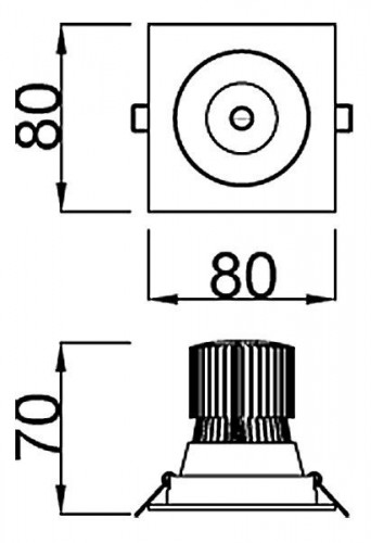 Точечный точечный светильник светильник Mantra Formentera C0079