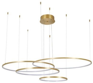 Подвесной светильник Newport 15000 15104N/S brass