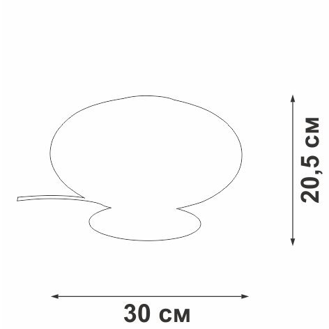 Интерьерная настольная лампа Vitaluce V2888-8/1L Интерьерная настольная лампа Vitaluce V2888-8/1L