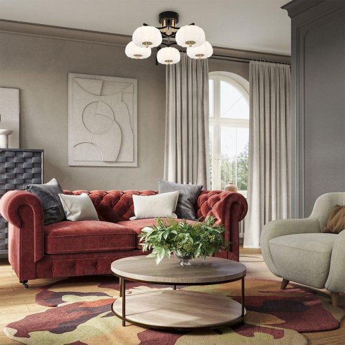 Потолочная светодиодная люстра Reluce Escada Halma 10301/5LED