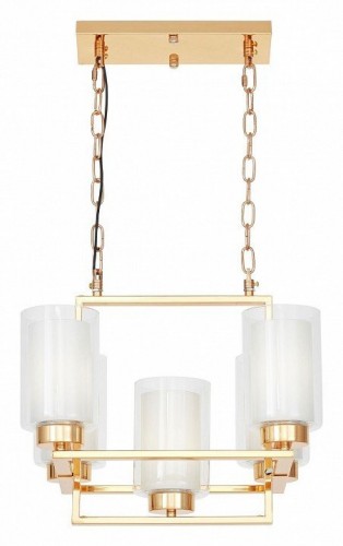 Подвесная люстра Lumina Deco Lino LDP 1239-5 F.GD