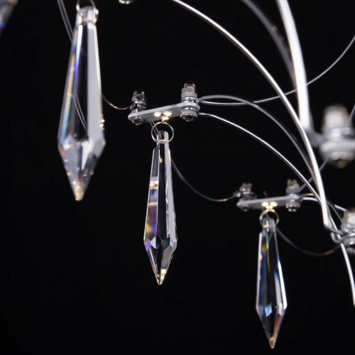 Подвесная люстра Loft IT Mira 10259/1000 Silver Asfour