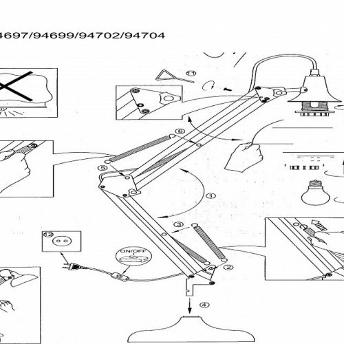 Настольная лампа Eglo Borgillio 94702
