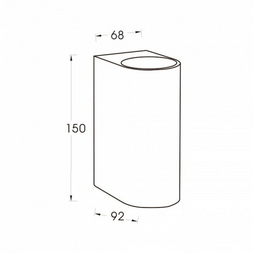 Накладной светильник Uniel UUL-A01S UL-00011360