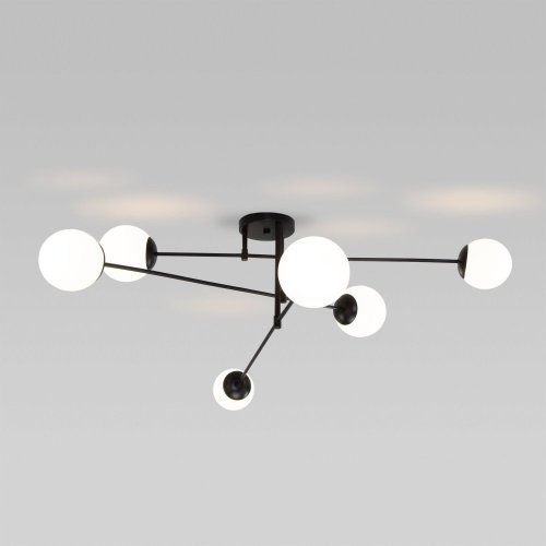 Потолочная люстра Eurosvet Netz 30181/6 черный Потолочная люстра Eurosvet Netz 30181/6 черный