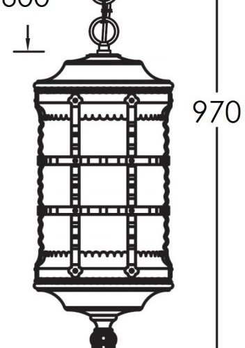 Уличный светильник подвесной Oasis Light BARSELONA 81205 cover Gb Уличный светильник подвесной Oasis Light BARSELONA 81205 cover Gb